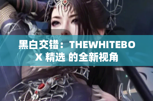 黑白交错：THEWHITEBOX 精选 的全新视角