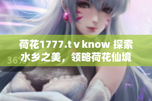 荷花1777.tⅴknow 探索水乡之美，领略荷花仙境