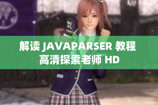 解读 JAVAPARSER 教程 高清探索老师 HD