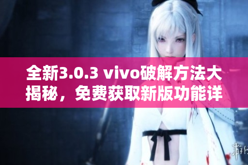 全新3.0.3 vivo破解方法大揭秘，免费获取新版功能详解