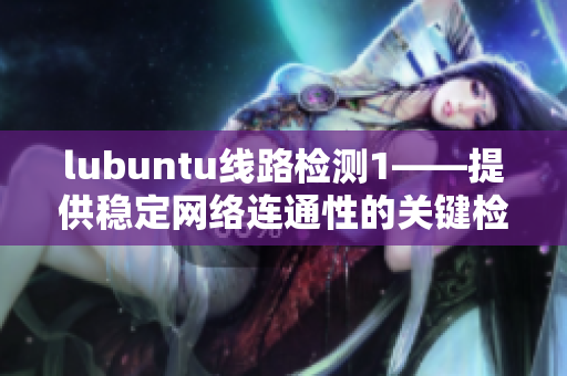 lubuntu线路检测1——提供稳定网络连通性的关键检测