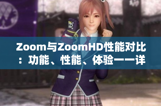 Zoom与ZoomHD性能对比：功能、性能、体验一一详细比较