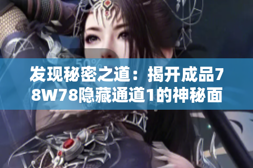 发现秘密之道：揭开成品78W78隐藏通道1的神秘面纱