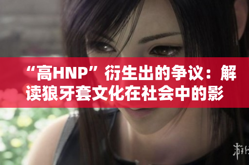 “高HNP”衍生出的争议：解读狼牙套文化在社会中的影响