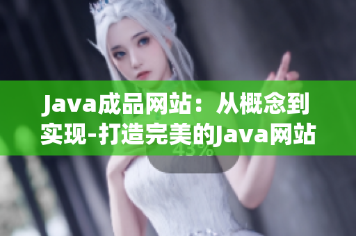 Java成品网站：从概念到实现-打造完美的Java网站