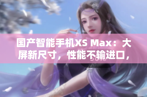 国产智能手机XS Max：大屏新尺寸，性能不输进口，性价比更高！