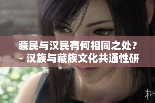 藏民与汉民有何相同之处？ - 汉族与藏族文化共通性研究