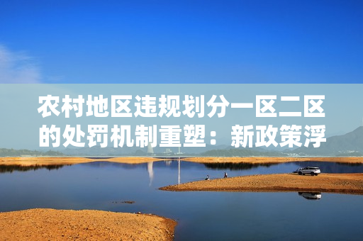 农村地区违规划分一区二区的处罚机制重塑：新政策浮现