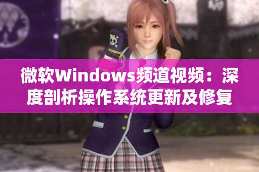 微软Windows频道视频：深度剖析操作系统更新及修复方式