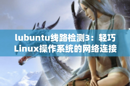 lubuntu线路检测3：轻巧Linux操作系统的网络连接质量评估