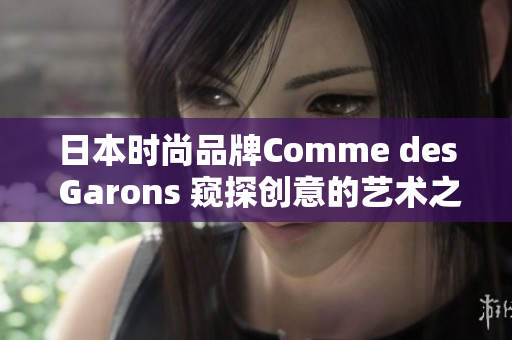 日本时尚品牌Comme des Garons 窥探创意的艺术之门