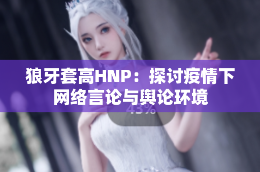 狼牙套高HNP：探讨疫情下网络言论与舆论环境