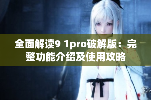 全面解读9 1pro破解版：完整功能介绍及使用攻略