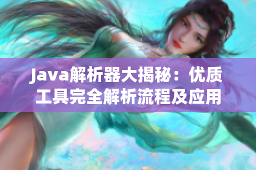 Java解析器大揭秘：优质工具完全解析流程及应用