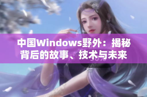 中国Windows野外：揭秘背后的故事、技术与未来