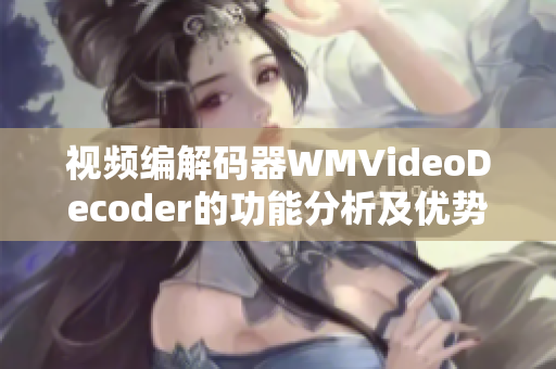 视频编解码器WMVideoDecoder的功能分析及优势介绍