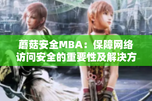 蘑菇安全MBA：保障网络访问安全的重要性及解决方案