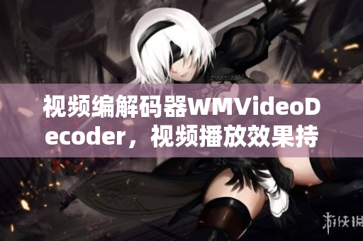 视频编解码器WMVideoDecoder，视频播放效果持续优化