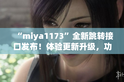 “miya1173”全新跳转接口发布！体验更新升级，功能更强大！