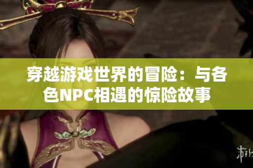 穿越游戏世界的冒险：与各色NPC相遇的惊险故事