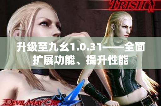 升级至九幺1.0.31——全面扩展功能、提升性能