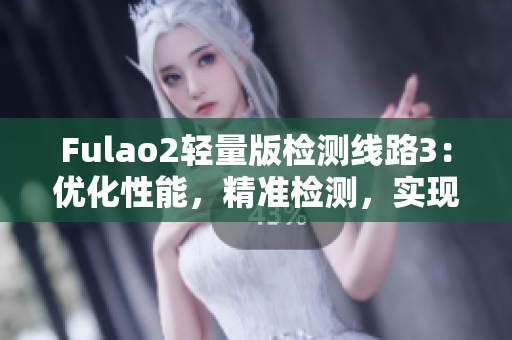 Fulao2轻量版检测线路3：优化性能，精准检测，实现更高效的操作