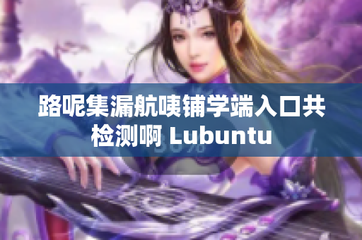 路呢集漏航咦铺学端入口共检测啊 Lubuntu