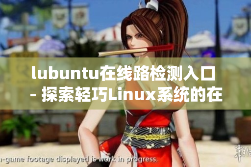 lubuntu在线路检测入口 - 探索轻巧Linux系统的在线检测方式