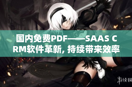 国内免费PDF——SAAS CRM软件革新, 持续带来效率 增长！