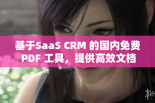 基于SaaS CRM 的国内免费 PDF 工具，提供高效文档管理服务