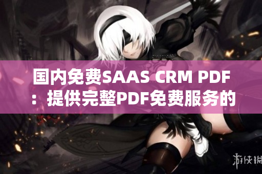 国内免费SAAS CRM PDF：提供完整PDF免费服务的国内SAAS CRM软件