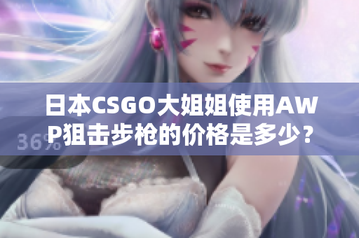 日本CSGO大姐姐使用AWP狙击步枪的价格是多少？