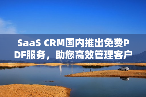 SaaS CRM国内推出免费PDF服务，助您高效管理客户关系