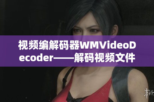 视频编解码器WMVideoDecoder——解码视频文件的工作原理